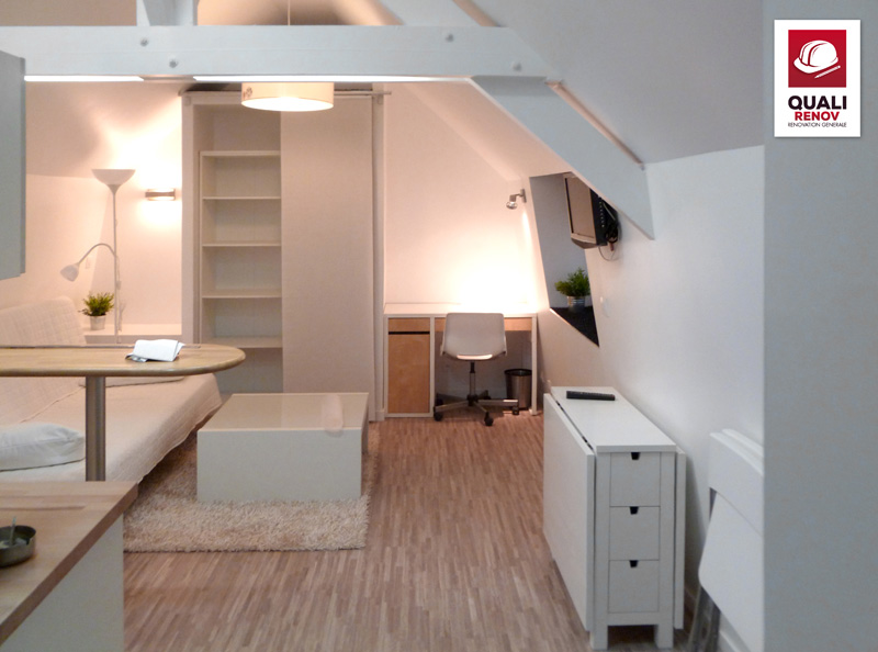 quali renov rénovation studio rue gaston baratte villeneuve d'ascq nord 59