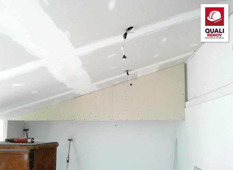 quali renov renovation salle de bain plafond chambre